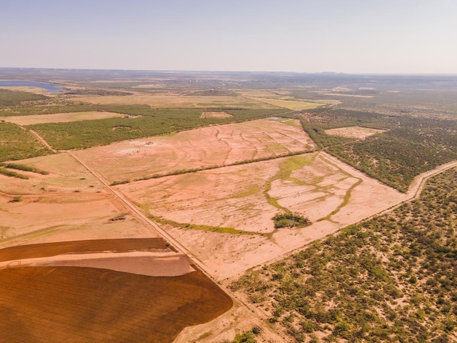 9401 Collett Rd, Robert Lee, TX 76945 - aerial view of property and surrounding area featuring rural landscape