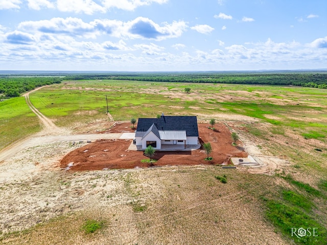 9401 Collett Rd, Robert Lee, TX 76945 - aerial view of sparsely populated area