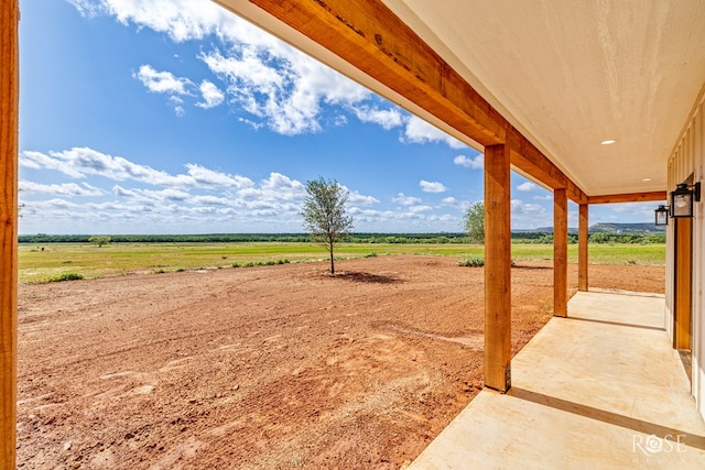9401 Collett Rd, Robert Lee, TX 76945 - view of yard featuring a view of rural / pastoral area and a patio