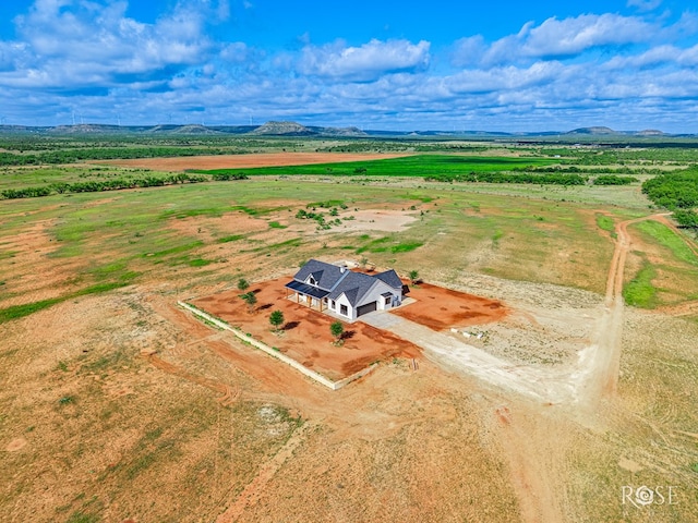 9401 Collett Rd, Robert Lee, TX 76945 - aerial view of sparsely populated area