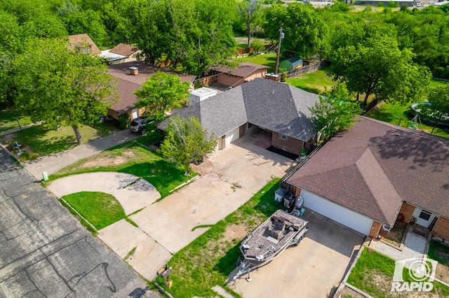1016 N Adams Ave, San Angelo, TX 76901 - birds eye view of property