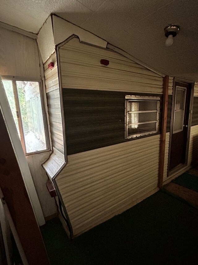 15E 24th St, San Angelo, TX 76903 - interior space with lofted ceiling