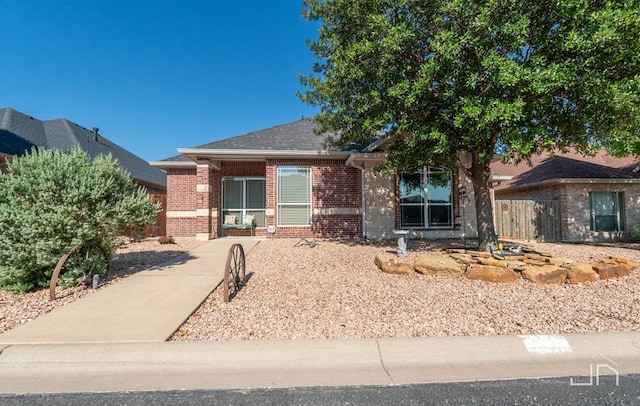 3067 Champions Cir, San Angelo, TX 76904 - view of front of house with brick siding