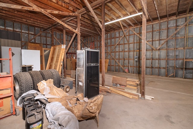 misc room featuring concrete flooring
