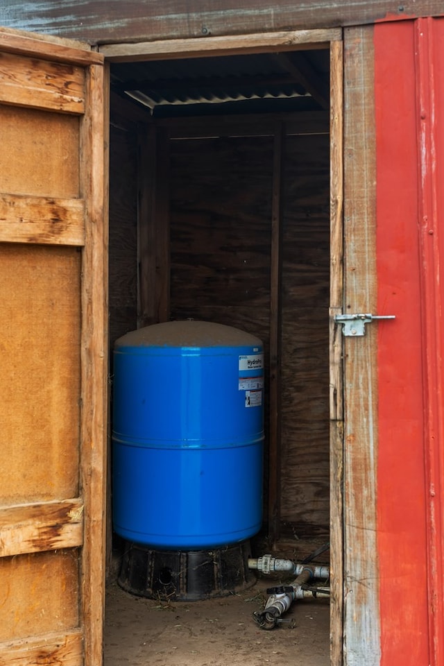view of utility room