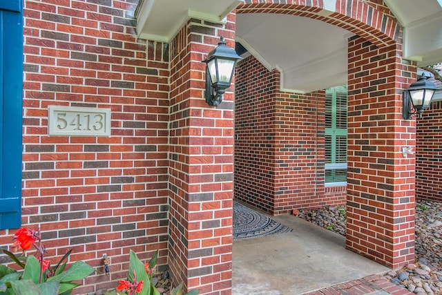 5413 Bent Oak Ct, San Angelo, TX 76904 - entrance to property featuring brick siding