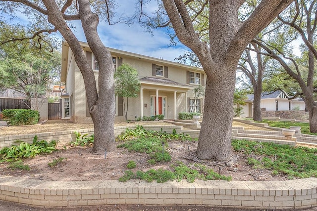 view of front of house