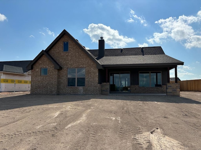 view of rear view of house