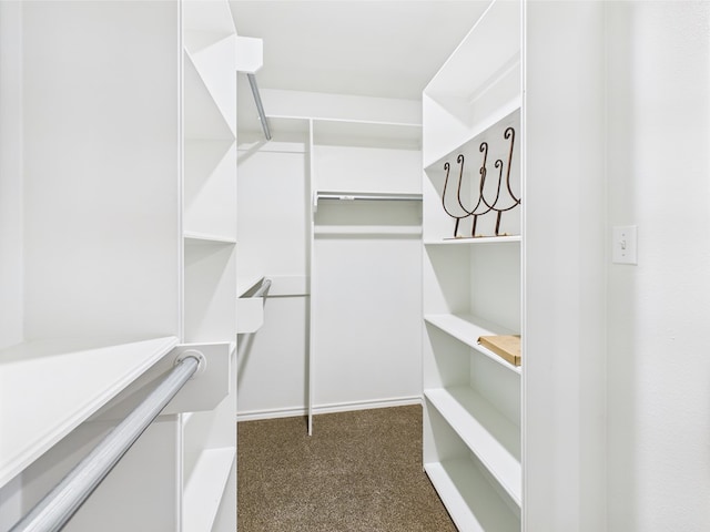 8353 Chad Rd, San Angelo, TX 76957 - spacious closet with dark carpet