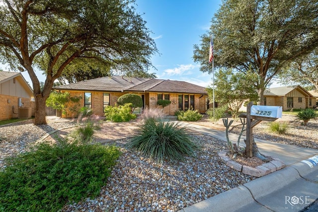 view of ranch-style home