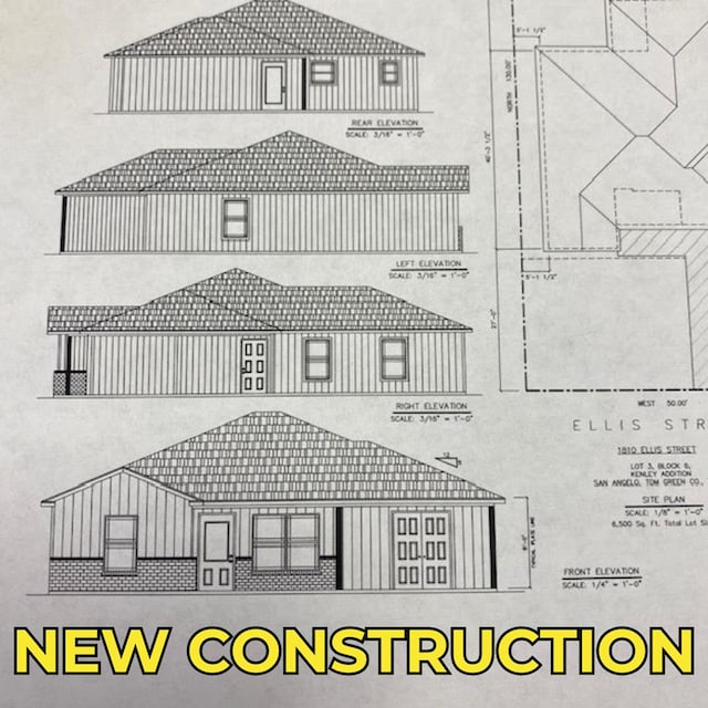1810 Ellis St, San Angelo, TX 76905 - view of a document