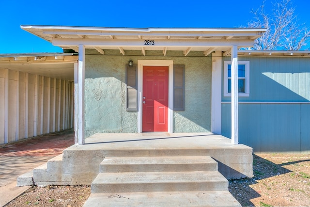 view of property entrance