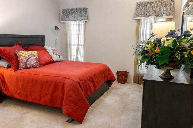 5213 Green Valley Trl, San Angelo, TX 76904 - bedroom featuring light colored carpet