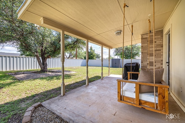 140 Van Zandt St, San Angelo, TX 76905 - view of patio / terrace