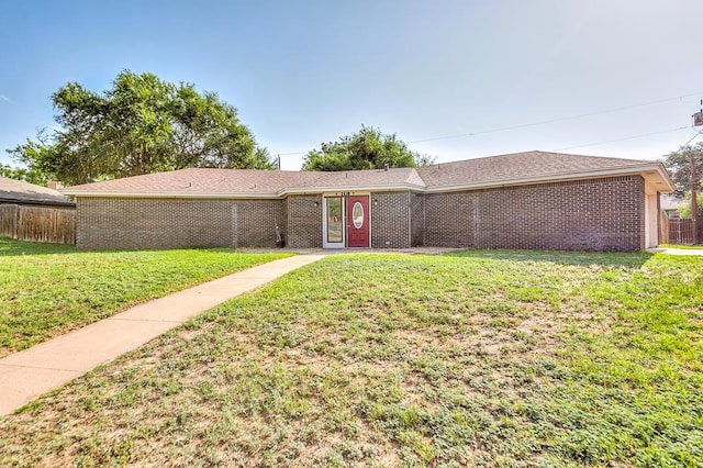 2410 Louise Dr, San Angelo, TX 76901 - ranch-style house featuring brick siding