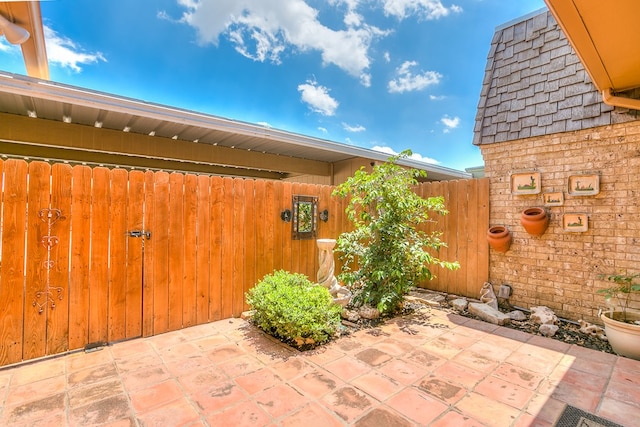 4918 Blue Ridge Trl, San Angelo, TX 76904 - view of patio / terrace with fence