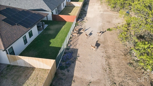 drone / aerial view