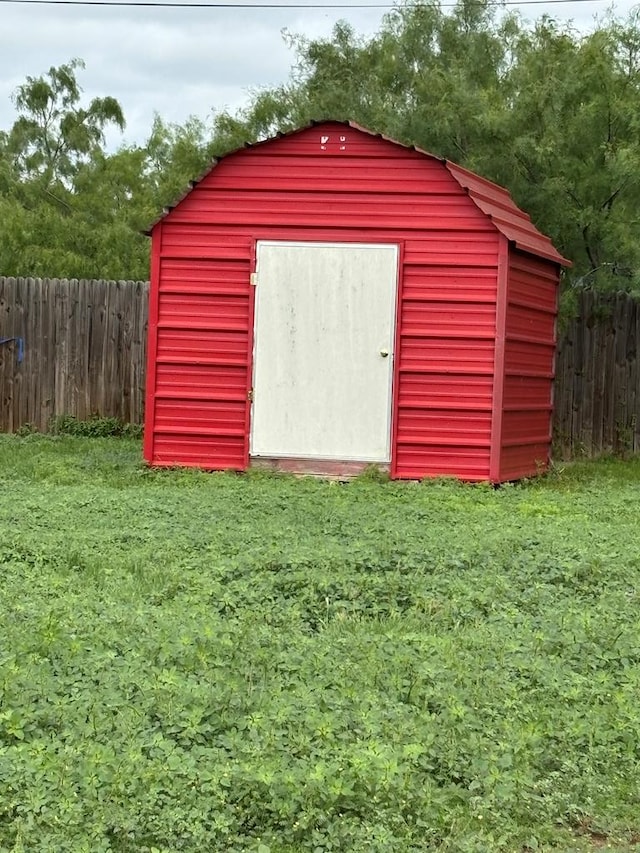 7646 Violet St, San Angelo, TX 76901 - view of shed