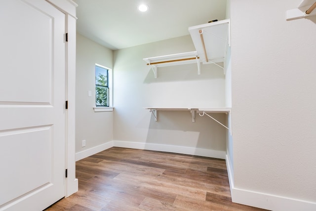 5001 Fm 2333, Bronte, TX 76933 - spacious closet featuring wood finished floors