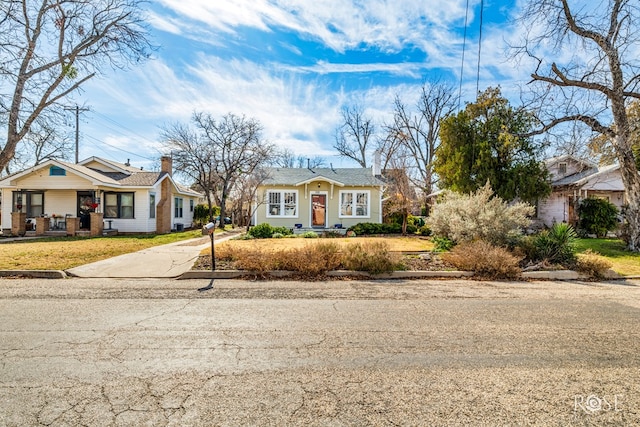 view of ranch-style home