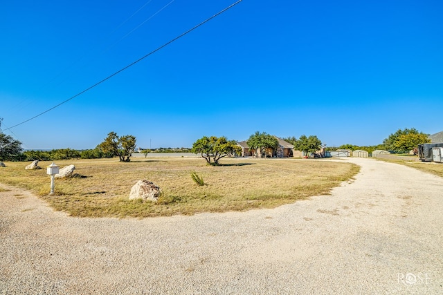 view of road