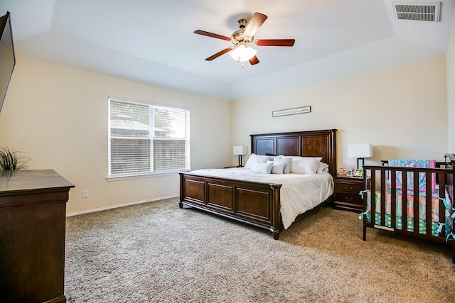 4974 Scarlet Oak Dr, San Angelo, TX 76904 - bedroom with carpet floors and ceiling fan