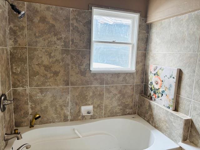 bathroom with shower / bathtub combination