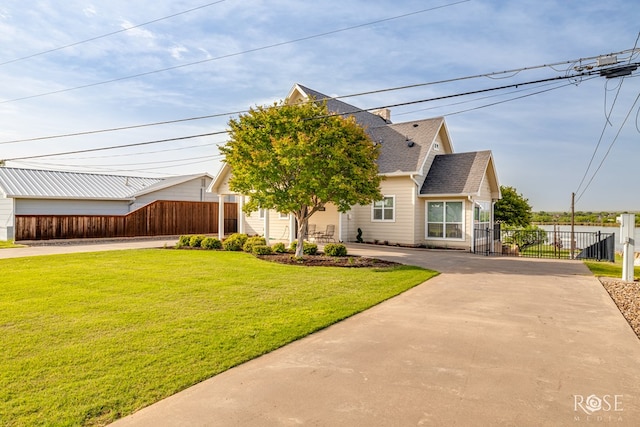 3045 Red Bluff Cir, San Angelo, TX 76904 - view of front of property featuring driveway and a shingled roof