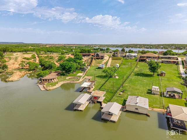 3045 Red Bluff Cir, San Angelo, TX 76904 - drone / aerial view of a large body of water