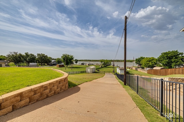 3045 Red Bluff Cir, San Angelo, TX 76904 - view of property's community featuring a storage unit and an outdoor structure