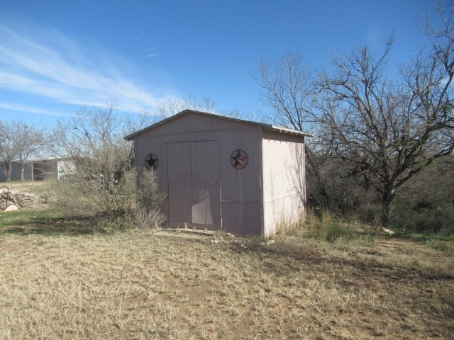 view of outdoor structure