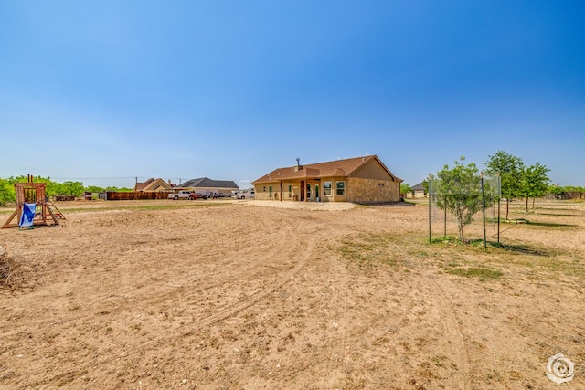 3537 Buck Run, San Angelo, TX 76901 - view of yard