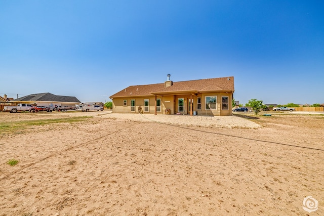 3537 Buck Run, San Angelo, TX 76901 - view of rear view of house