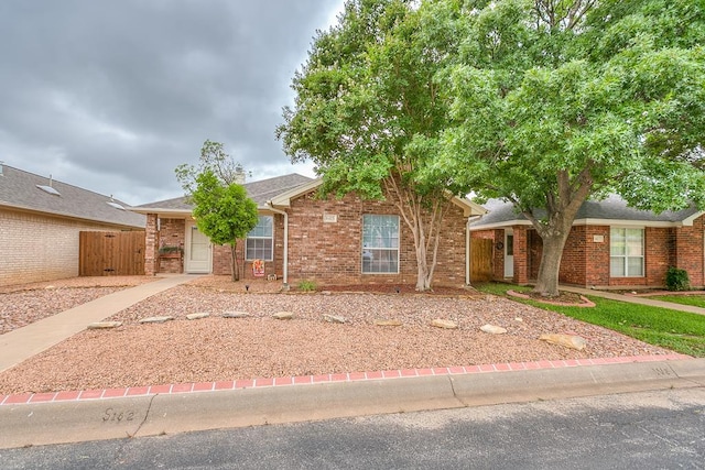 4413 Pinon Ridge Dr, San Angelo, TX 76904 - view of front of home featuring brick siding