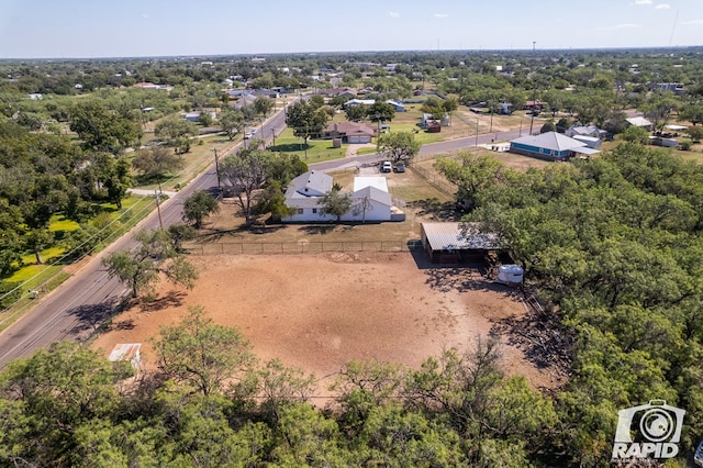 aerial view