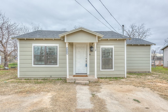419E 29th St, San Angelo, TX 76903 - bungalow-style house featuring roof with shingles and fence