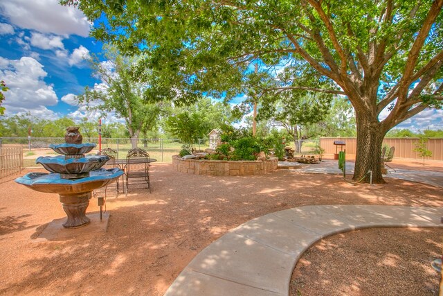 220 Mcdowell St, Bronte, TX 76933 - view of fenced backyard