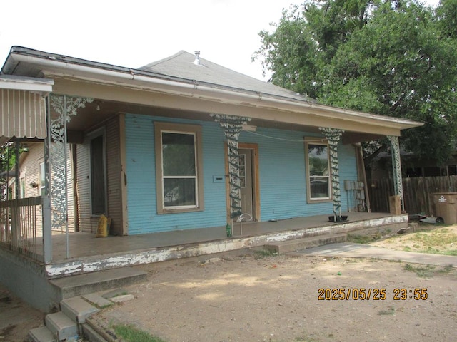 621 E Harris Ave, San Angelo, TX 76903 - view of front of property featuring covered porch