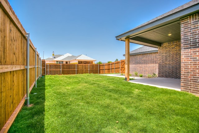 3609 Clearview Dr, San Angelo, TX 76904 - fenced backyard with a patio area
