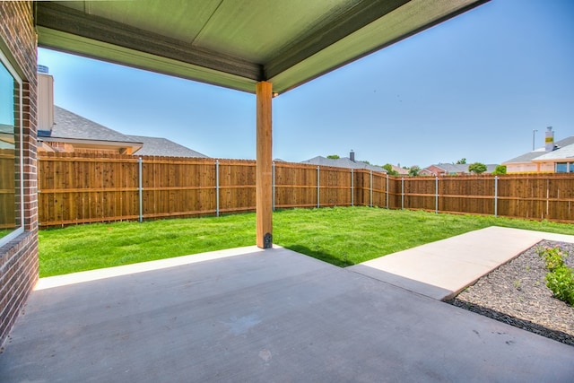 3609 Clearview Dr, San Angelo, TX 76904 - fenced backyard featuring a patio area
