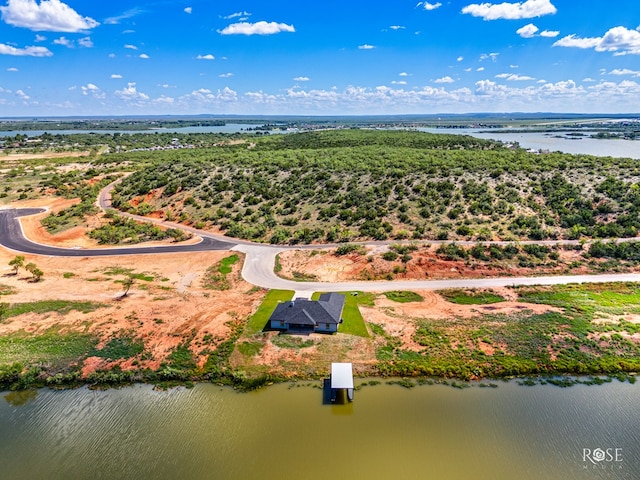2301 Hillside Dr, San Angelo, TX 76904 - drone / aerial view of a large body of water
