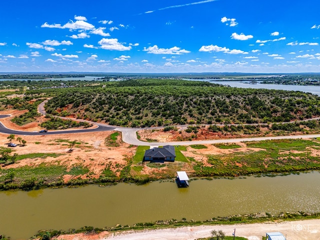 2301 Hillside Dr, San Angelo, TX 76904 - aerial view of a nearby body of water