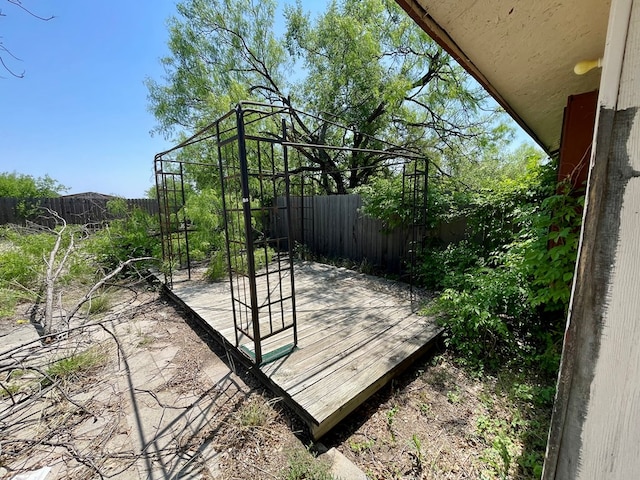 165 Edinburgh Rd, San Angelo, TX 76901 - view of patio with a fenced backyard