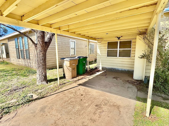 view of patio