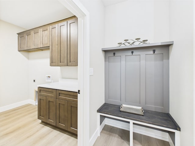1942 Pine Valley St, San Angelo, TX 76904 - mudroom featuring light wood-style floors