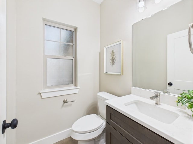 1942 Pine Valley St, San Angelo, TX 76904 - half bath featuring vanity and toilet