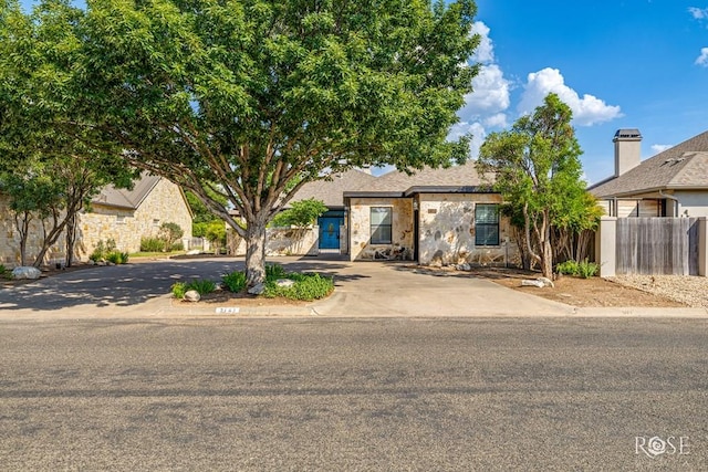 2141 Valleyview Dr, San Angelo, TX 76904 - view of front of property with stone siding