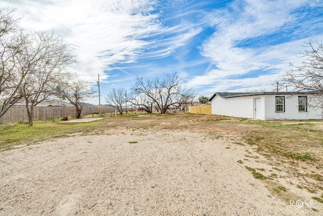 4815 Bowie St, San Angelo, TX 76903 - view of yard