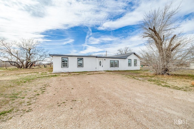 4815 Bowie St, San Angelo, TX 76903 - view of ranch-style house