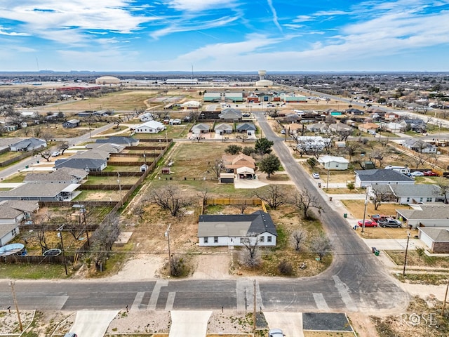 4815 Bowie St, San Angelo, TX 76903 - aerial perspective of suburban area
